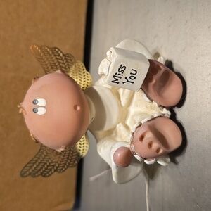 Angel Cheeks miss You Figurine